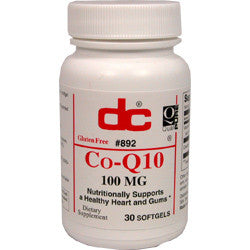 Co-Q10 100mg 30 softgels
